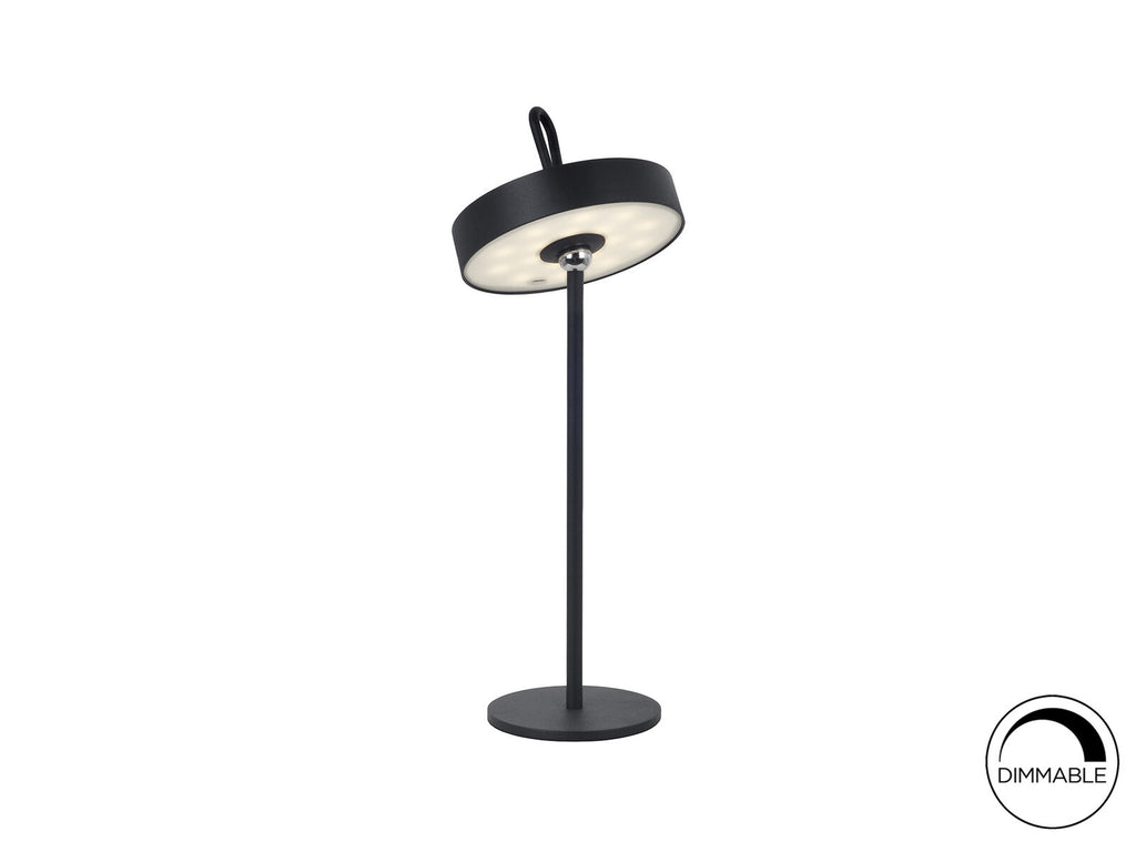 Lámpara de mesa portátil LED Gong