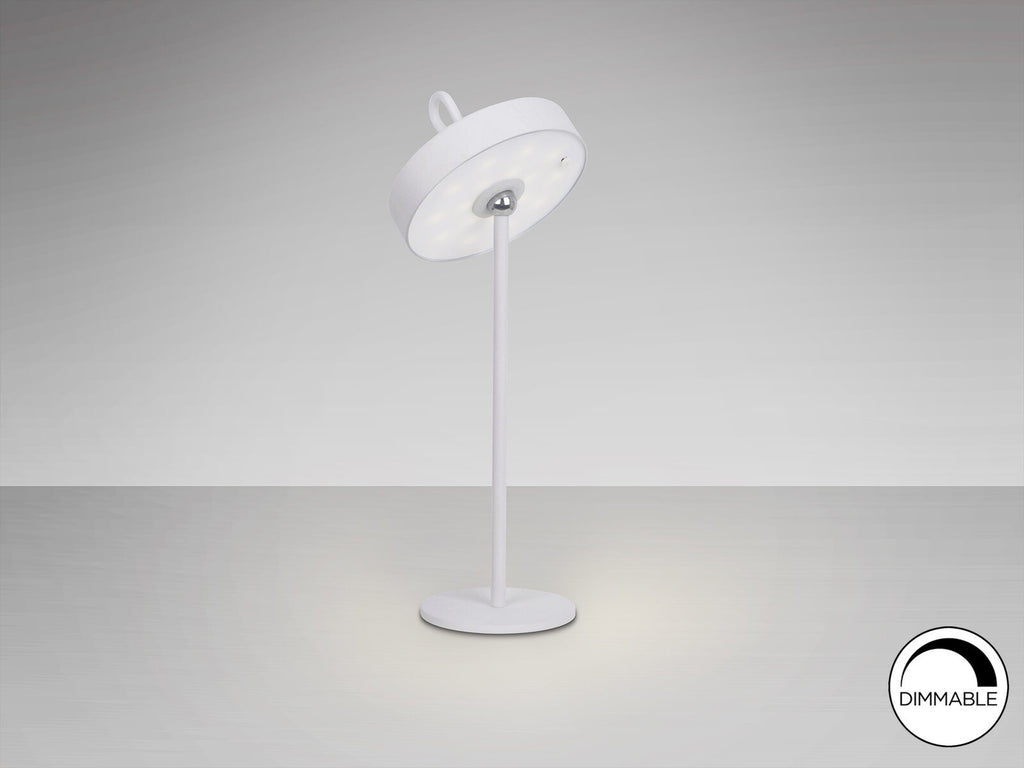 Lámpara de mesa portátil LED Gong