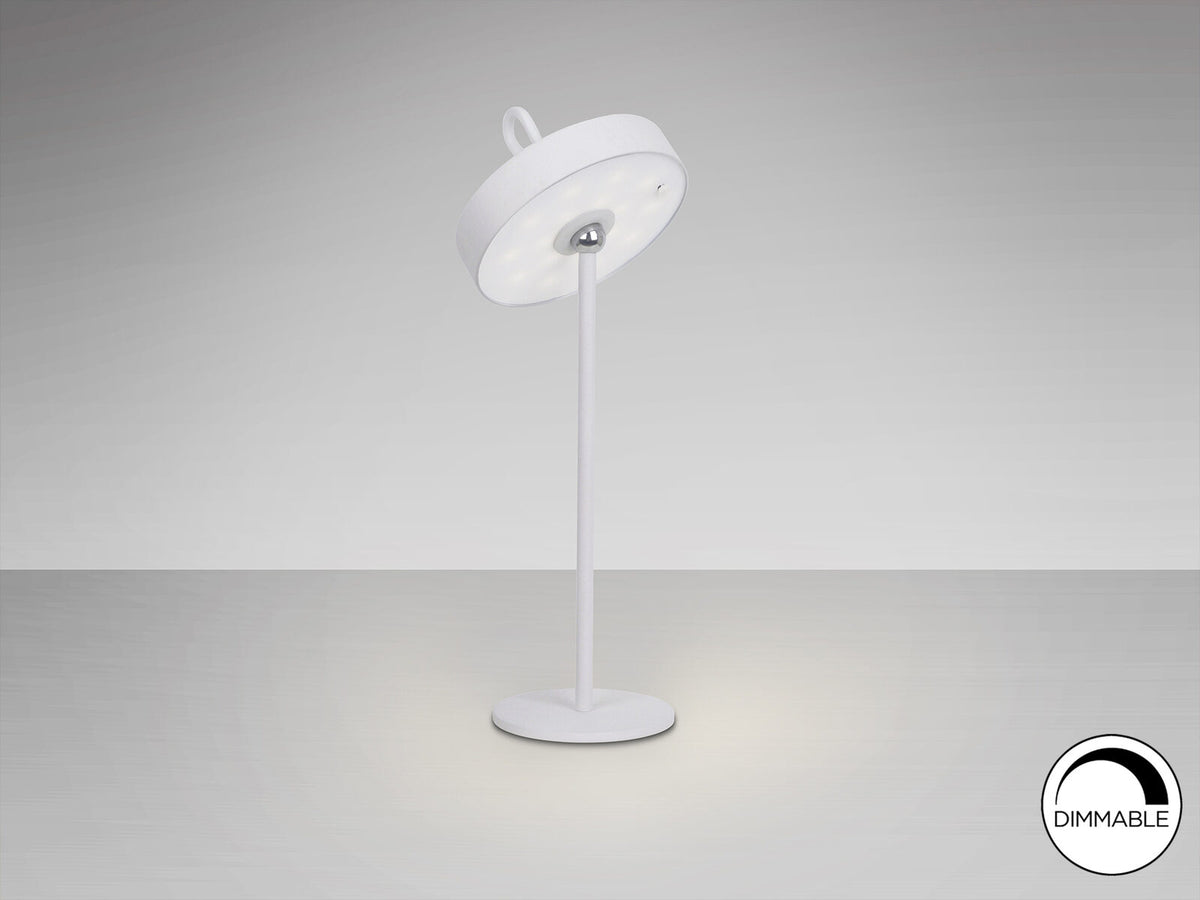 Lámpara de mesa portátil LED Gong