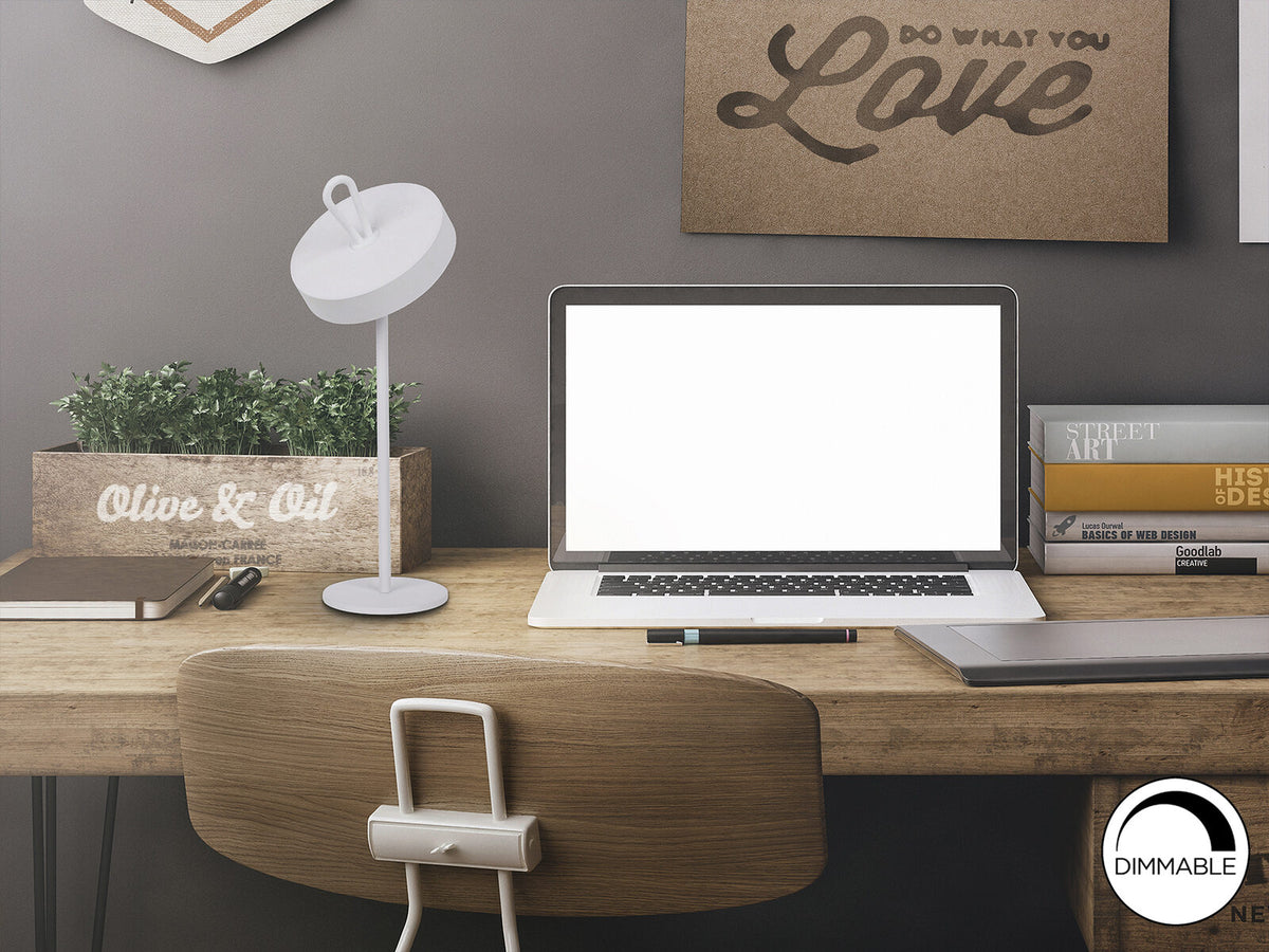 Lámpara de mesa portátil LED Gong