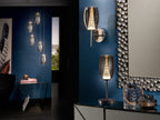 Aplique LED Nebula 1 luz cromo