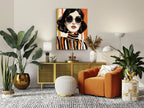 Cuadro pintado a mano Orange 90 × 120 cm