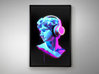 Cuadro con luz LED Busto color 80 × 120