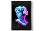 Cuadro con luz LED Busto color 80 × 120