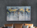 Cuadro pintado a mano Aquas 90 × 150 cm