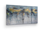 Cuadro pintado a mano Aquas 90 × 150 cm