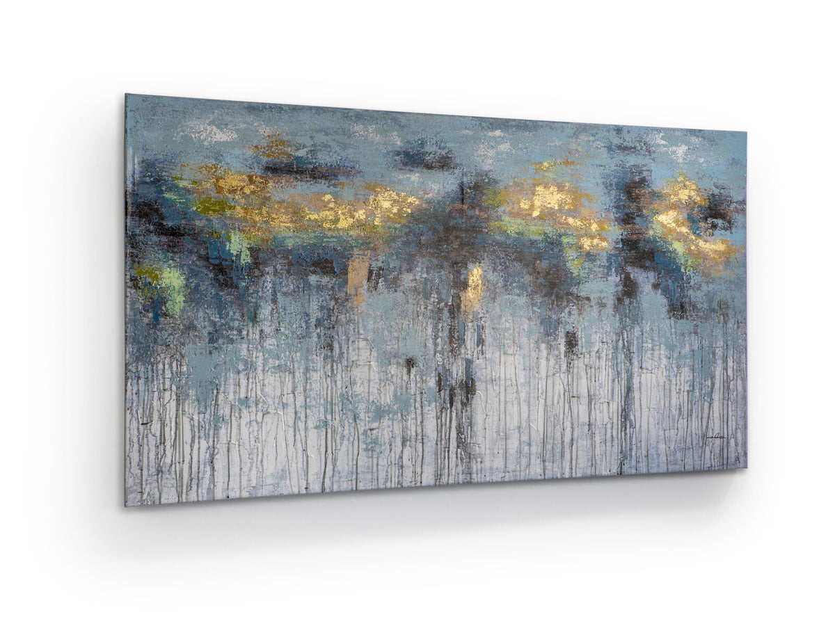Cuadro pintado a mano Aquas 90 × 150 cm