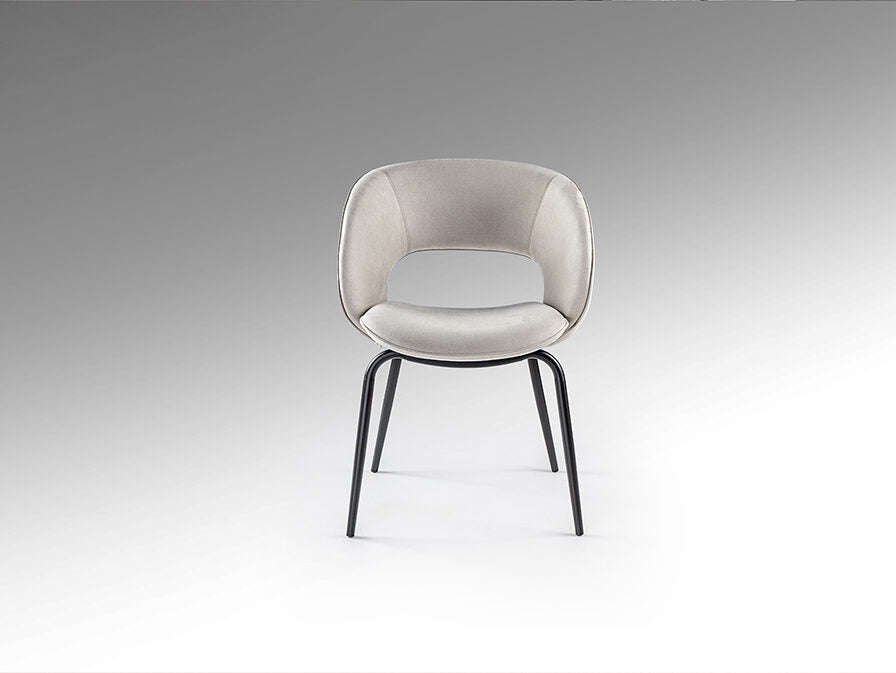 Silla Nim piedra y negro