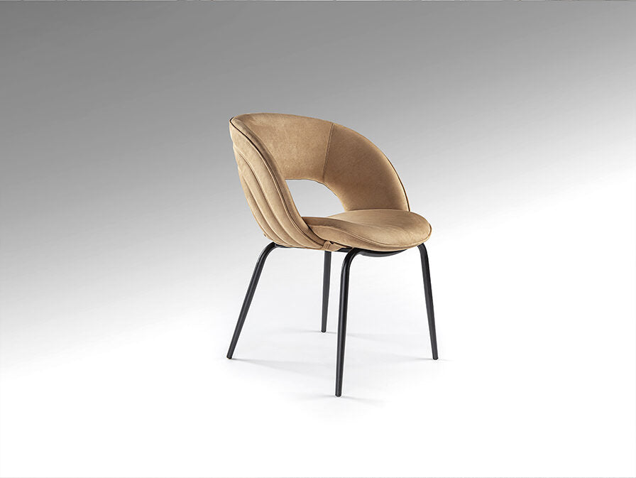 Silla Nim camel y negro