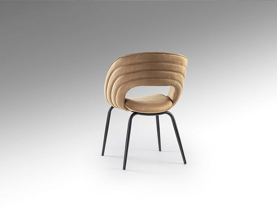 Silla Nim camel y negro