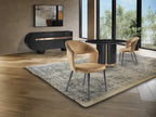 Silla Willy camel y negro