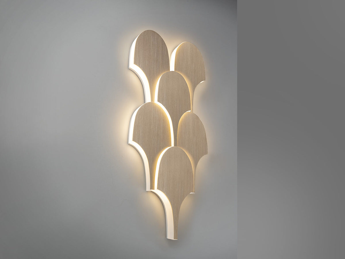 Aplique LED Serea S perfil normal dorado