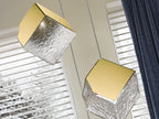 Lámpara de techo Priscila 4 luces oro Ø50