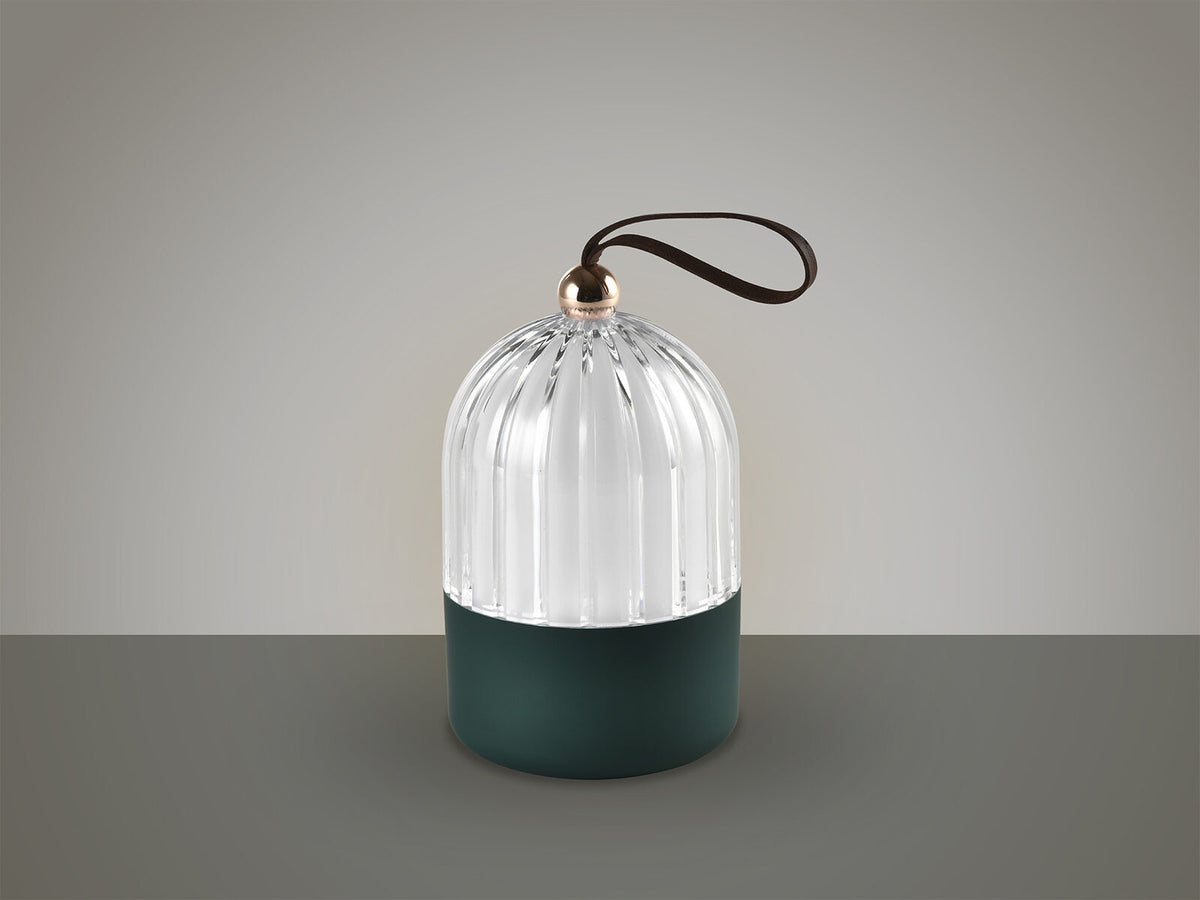 Lámpara de mesa portátil LED Chiqui verde CCT