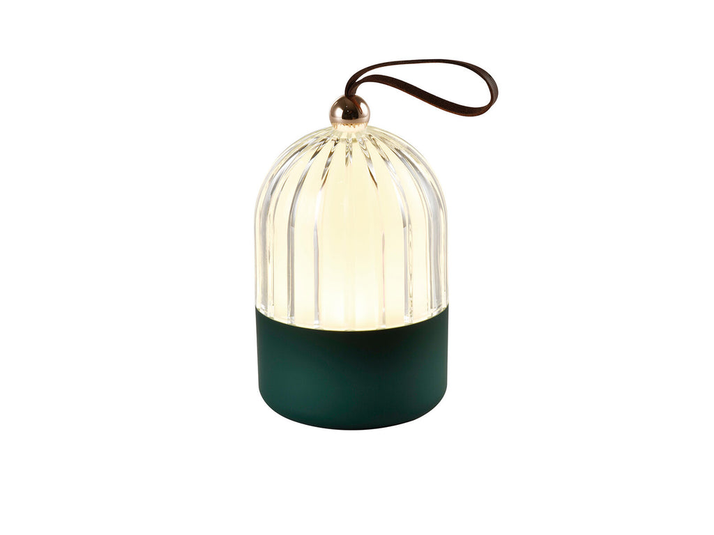 Lámpara de mesa portátil LED Chiqui verde CCT