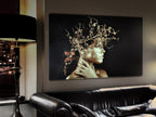 Fotografía Mujer Dorada 150 × 100 cm
