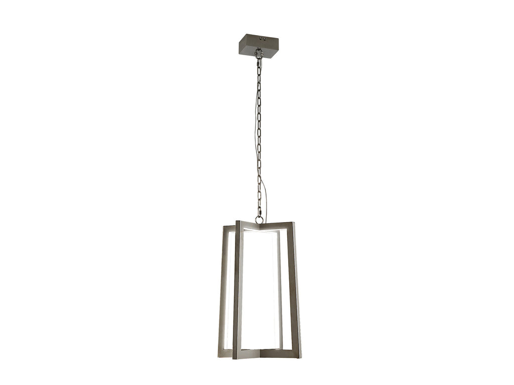 Lámpara de techo Kuma LED acero inoxidable