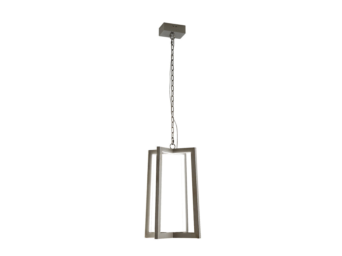Lámpara de techo Kuma LED acero inoxidable