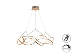 Lámpara de techo Molly LED oro rosa Ø80 dimable