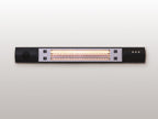 Estufa de exterior de pared Heat Music 1500 W con bluetooth
