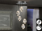 Lámpara de techo Rocío 5 luces Ø30 dimable