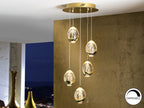 Lámpara de techo Rocío 5 luces Ø30