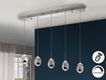 Lámpara de techo Rocío lineal 5 luces dimable