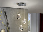 Lámpara de techo Rocío 3 luces Ø25