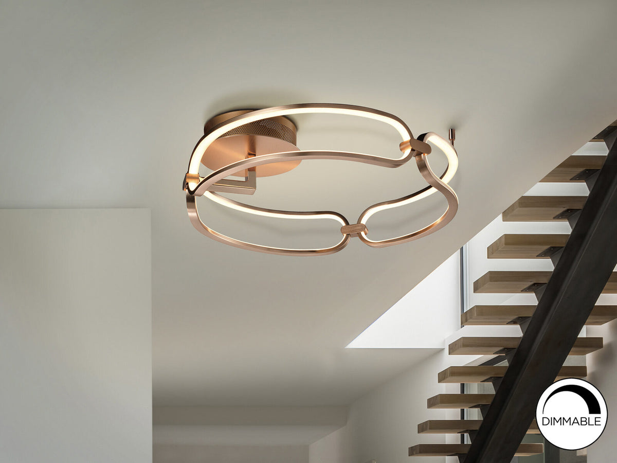 Plafón LED Colette Ø47