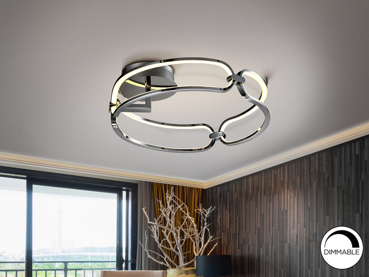 Plafón LED Colette Ø47
