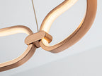 Lámpara de techo Colette LED oro rosa Ø80 dimable