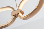 Lámpara de techo Colette LED oro rosa Ø80