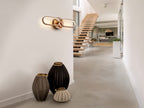 Aplique LED Colette 2 luces oro rosa