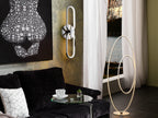 Aplique LED Colette 2 luces cromo