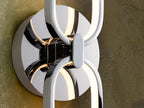 Aplique LED Colette 2 luces cromo