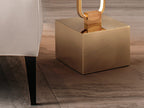 Lámpara de pie Colette 1 luz oro rosa