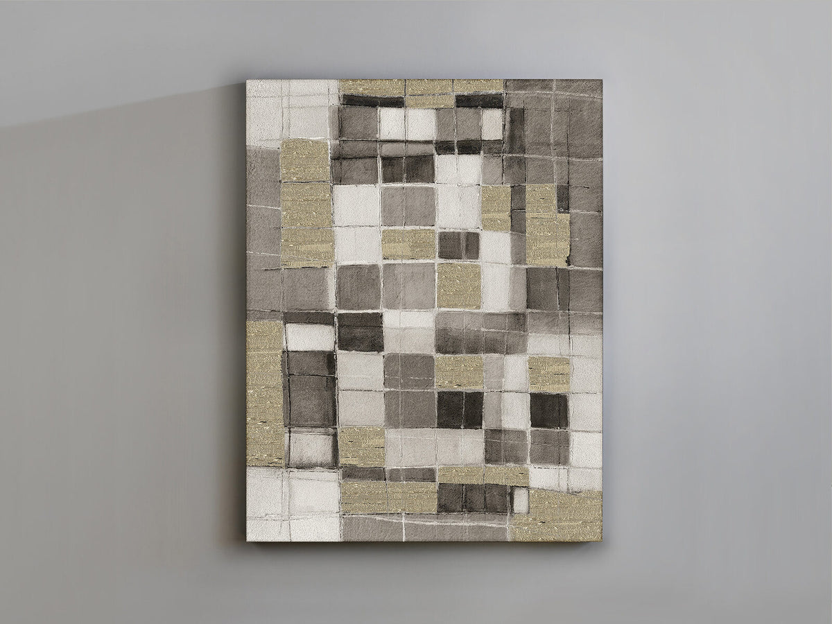 Cuadro pintado a mano Abstractio 100 × 130 cm