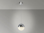 Lámpara colgante Sphere LED Ø20 cromo