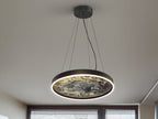 Lámpara de techo Stone LED CCT negro Ø60