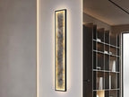 Aplique o plafón LED Stone CCT negro 100 cm