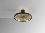 Aplique LED Stone CCT redondo negro Ø32