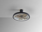 Aplique LED Stone CCT redondo negro Ø32