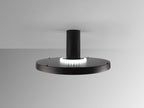 Aplique LED Stone CCT redondo negro Ø32