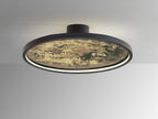 Aplique LED Stone CCT redondo negro Ø61