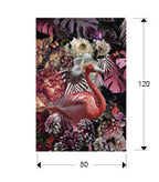 Fotografía Flamenco 80 × 120 cm - medidas