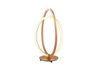 Lámpara de mesa Ocellis LED oro rosa