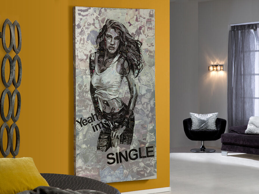 Cuadro collage Foot Loose 100 × 200