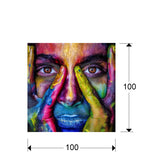 Fotografía Colores 100 × 100 cm - medidas