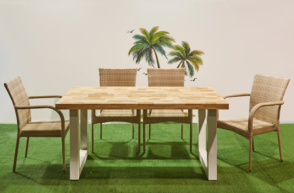 Mesa Exterior / Terraza Loft Outdoor 160x90 cm Nordish / Blanco - imagen 2