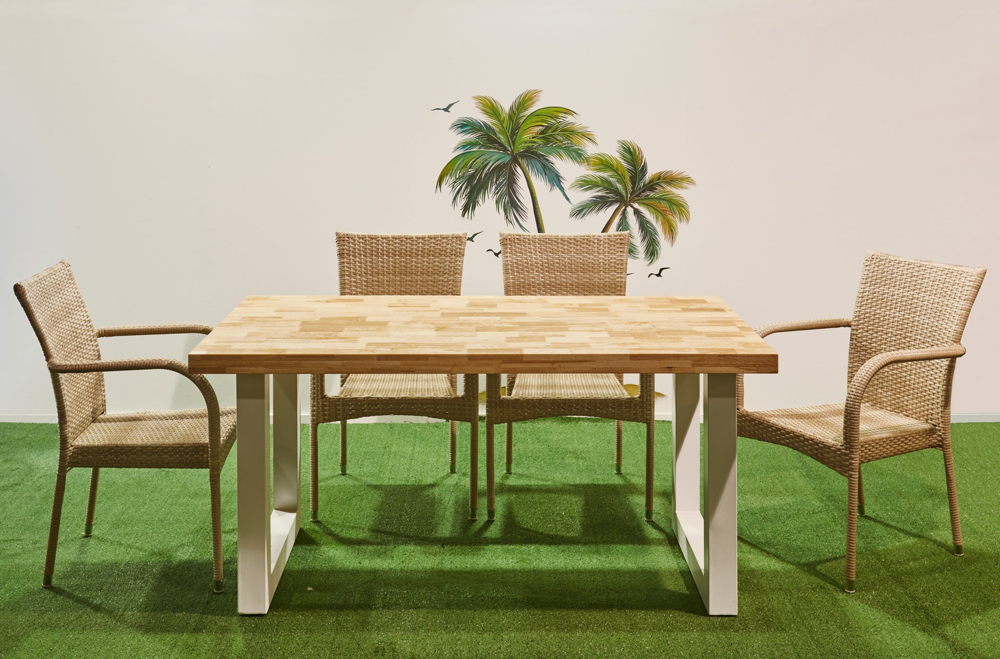 Mesa Exterior / Terraza Loft Outdoor 160x90 cm Nordish / Blanco - imagen 2